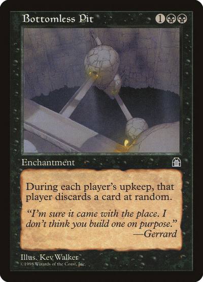 Bottomless Pit STH-51 Stronghold Magic card