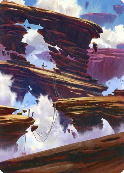 Boulderloft Pathway // Boulderloft Pathway AZNR-22 Zendikar Rising Art Series Magic card