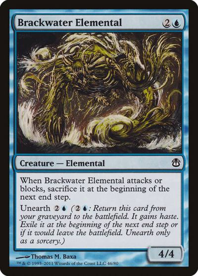 Brackwater Elemental DDH-46 Duel Decks: Ajani vs. Nicol Bolas Magic card
