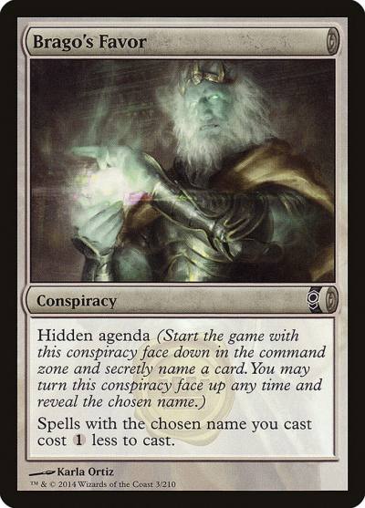 Brago's Favor CNS-3 Conspiracy Magic card