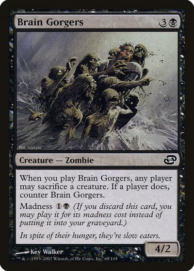 Brain Gorgers 65 Planar Chaos Magic card