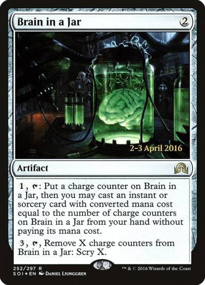 Brain in a Jar PSOI-252S Shadows over Innistrad Promos Magic card