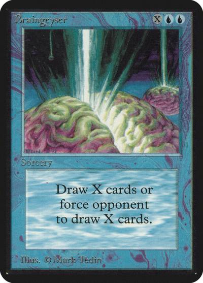 Braingeyser LEA-50 Limited Edition Alpha Magic card