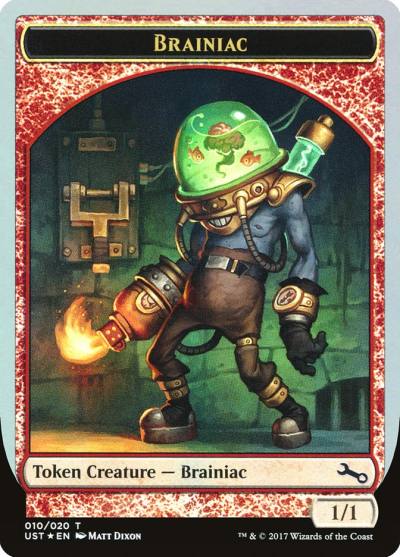Brainiac TUST-10 Unstable Tokens Magic card