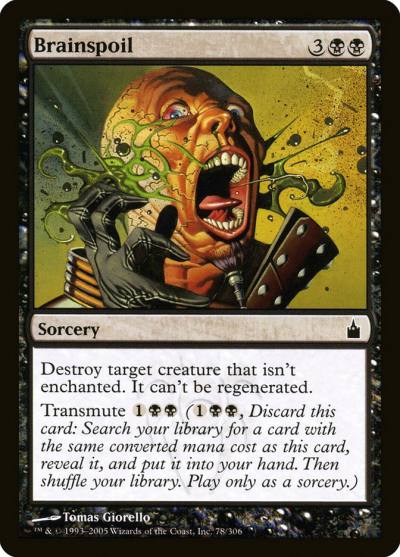 Brainspoil RAV-78 Ravnica: City of Guilds Magic card