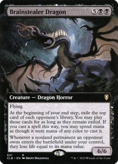 Brainstealer Dragon CLB-621 Commander Legends: Battle for Baldur's Gate Magic card