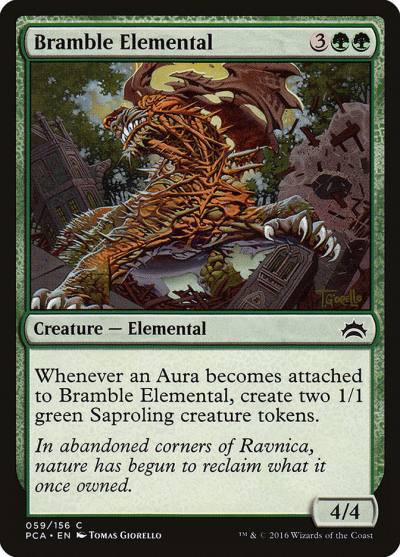 Bramble Elemental PCA-59 Planechase Anthology Magic card