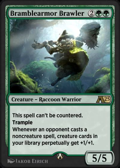 Bramblearmor Brawler YBLB-16 Alchemy: Bloomburrow Magic card