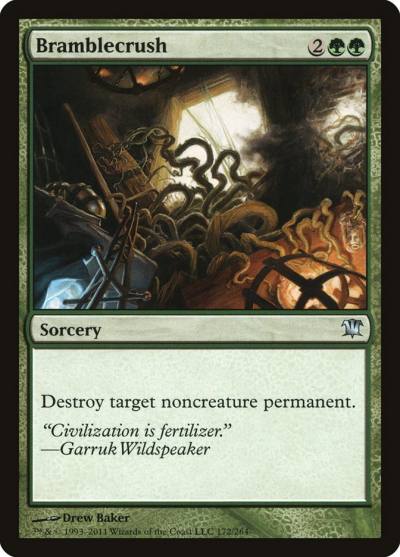 Bramblecrush ISD-172 Innistrad Magic card