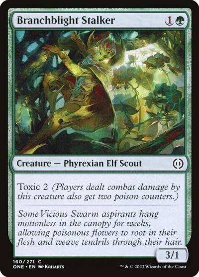 Branchblight Stalker ONE-160 Phyrexia: All Will Be One Magic card