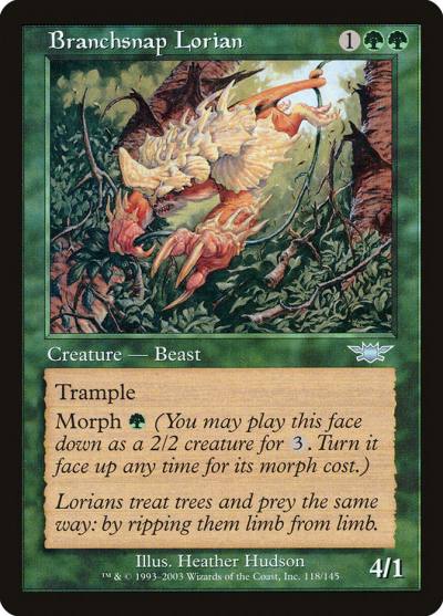 Branchsnap Lorian 118 Legions Magic card