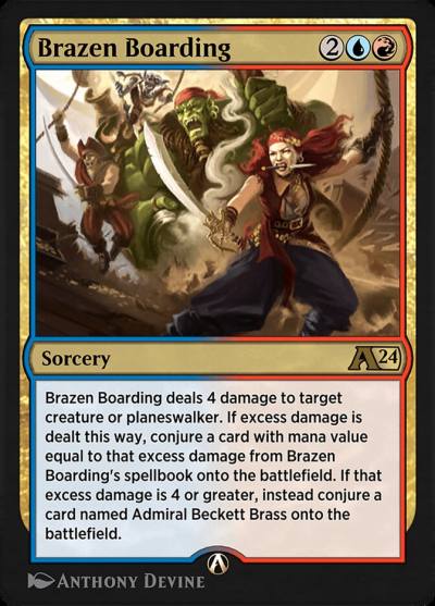 Brazen Boarding YLCI-23 Alchemy: Ixalan Magic card