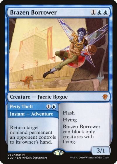 Brazen Borrower // Petty Theft PELD-39P Throne of Eldraine Promos Magic card