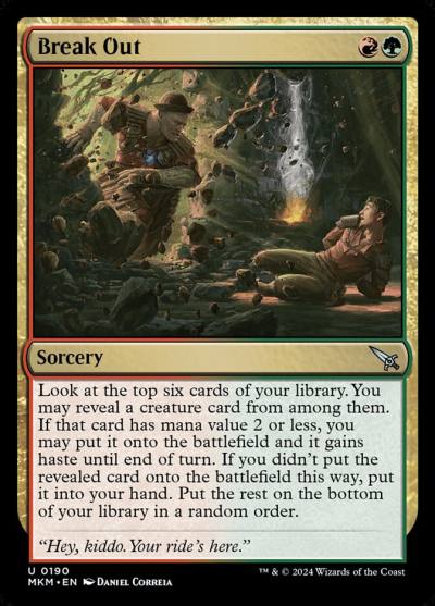 Break Out MKM-190STAR Murders at Karlov Manor Magic card