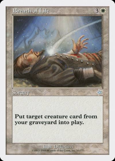 Breath of Life S99-10 Starter 1999 Magic card