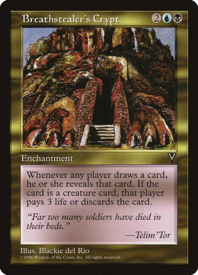 Breathstealer's Crypt VIS-127 Visions Magic card