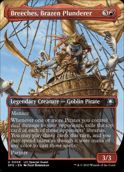 Breeches, Brazen Plunderer SPG-6 Special Guests Magic card