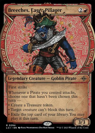 Breeches, Eager Pillager LCI-294 The Lost Caverns of Ixalan Magic card