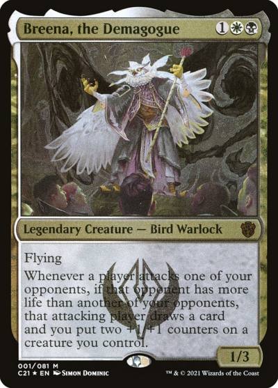 Breena, the Demagogue OC21-1 Commander 2021 Display Commanders Magic card