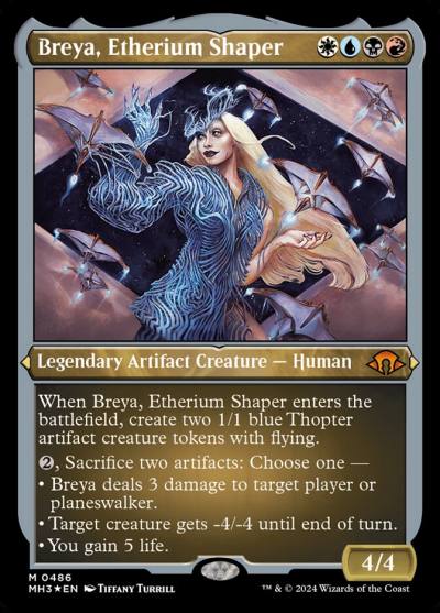 Breya, Etherium Shaper MH3-486 Modern Horizons 3 Magic card