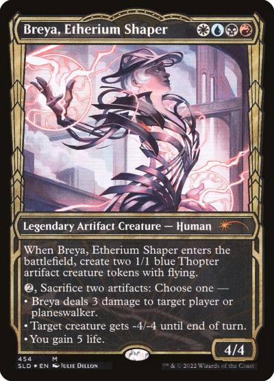 Breya, Etherium Shaper SLD-454 Secret Lair Drop Magic card