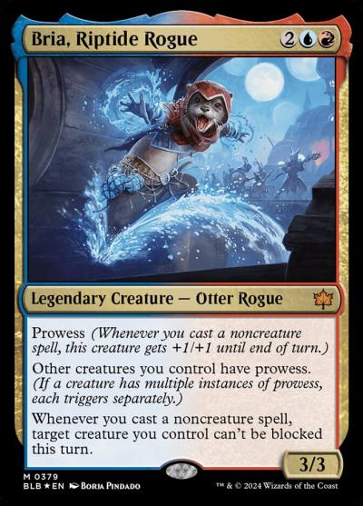 Bria, Riptide Rogue 379 Bloomburrow Magic card