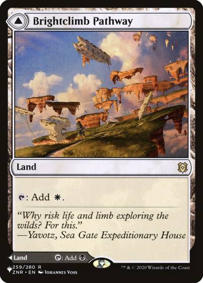 Brightclimb Pathway // Grimclimb Pathway PLST-ZNR-259 The List Magic card
