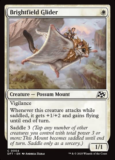 Brightfield Glider DFT-4 Aetherdrift Magic card
