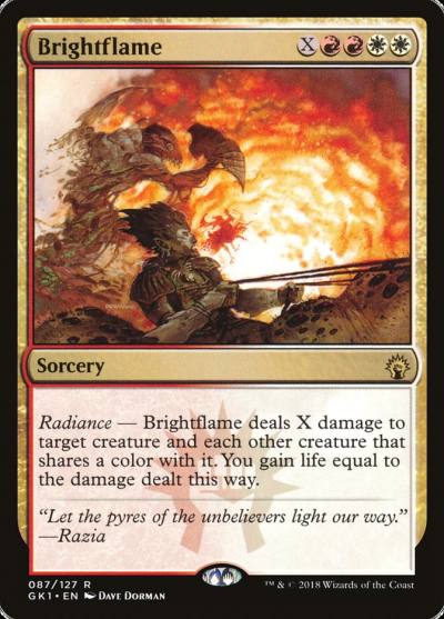 Brightflame GK1-87 GRN Guild Kit Magic card