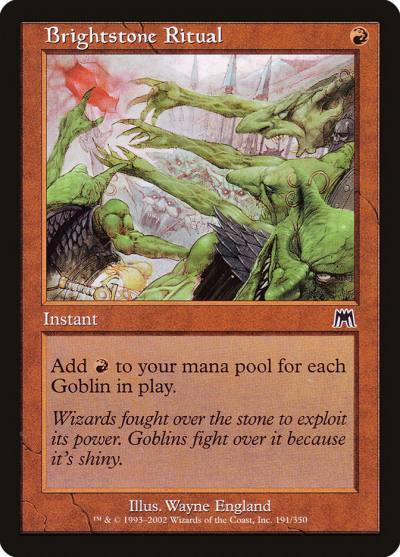 Brightstone Ritual ONS-191 Onslaught Magic card
