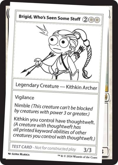 Brigid, Who's Seen Some Stuff MB2-510 Mystery Booster 2 Magic card
