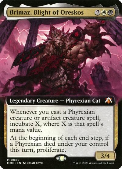 Brimaz, Blight of Oreskos MOC-89 March of the Machine Commander Magic card