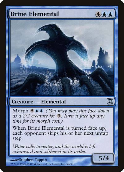 Brine Elemental TSP-50 Time Spiral Magic card