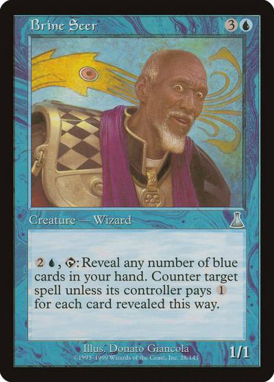 Brine Seer 28 Urza's Destiny Magic card