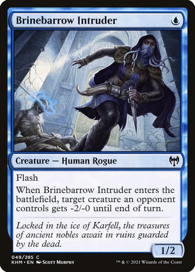 Brinebarrow Intruder 49 Kaldheim Magic card