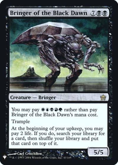 Bringer of the Black Dawn PLST-5DN-43 The List Magic card