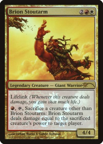 Brion Stoutarm PLRW-A2 Lorwyn Promos Magic card