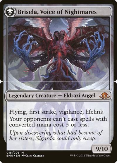 Brisela, Voice of Nightmares EMN-15B Eldritch Moon Magic card