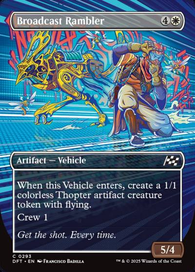 Broadcast Rambler DFT-293 Aetherdrift Magic card