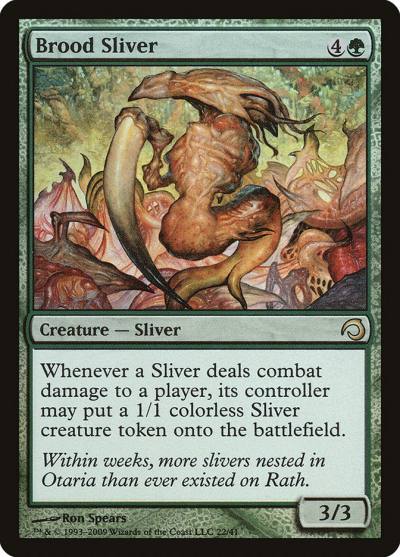 Brood Sliver H09-22 Premium Deck Series: Slivers Magic card