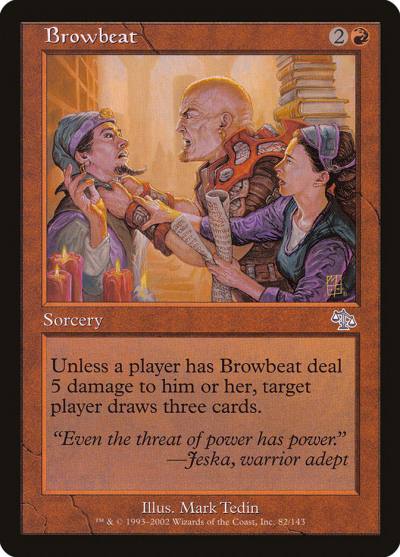 Browbeat JUD-82 Judgment Magic card