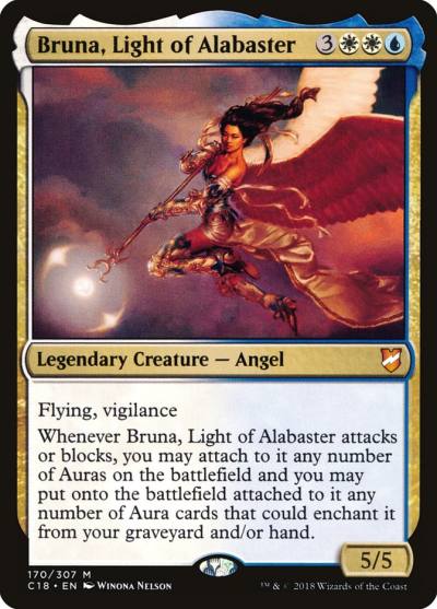 Bruna, Light of Alabaster C18-170 Commander 2018 Magic card