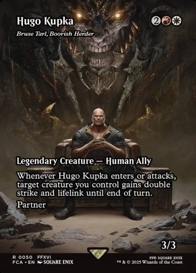 Bruse Tarl, Boorish Herder FCA-50 Final Fantasy: Through the Ages Magic card