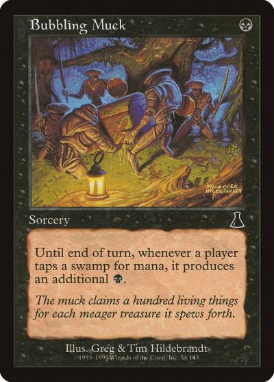 Bubbling Muck UDS-54 Urza's Destiny Magic card