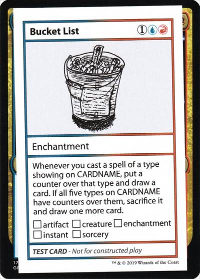 Bucket List CMB2-89 Mystery Booster Playtest Cards 2021 Magic card