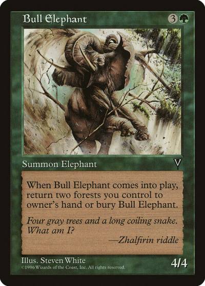 Bull Elephant MGB-9 Multiverse Gift Box Magic card