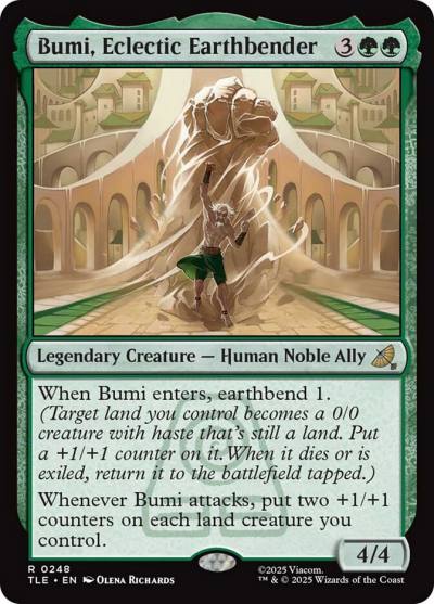Bumi, Eclectic Earthbender 248 Avatar: The Last Airbender Eternal Magic card