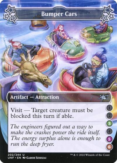 Bumper Cars UNF-202E Unfinity Magic card