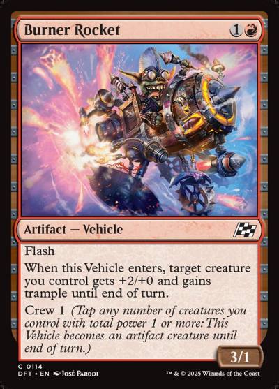 Burner Rocket DFT-114 Aetherdrift Magic card