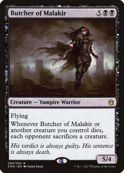 Butcher of Malakir CMA-50 Commander Anthology Magic card